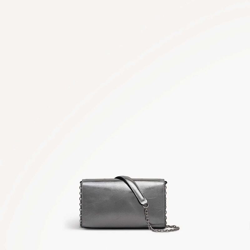 Radley The Rathbone Metallic Micro Flapover Crossbody Bag image number 3