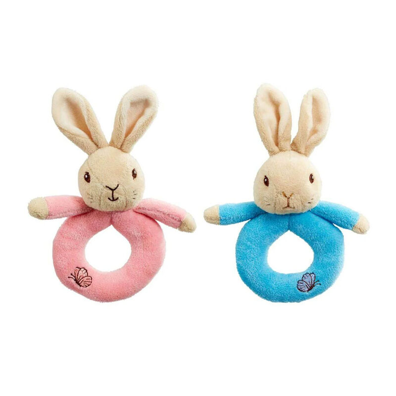 Peter Rabbit Bunny Ring Rattles (Assorted) image number 0