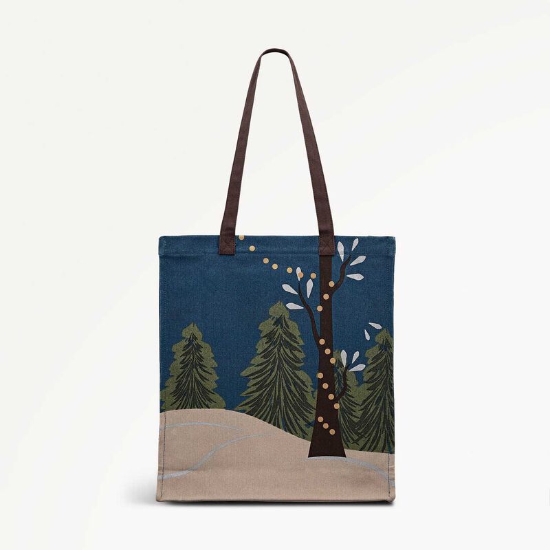 Radley Winter Tales Medium Open Top Tote Bag image number 1