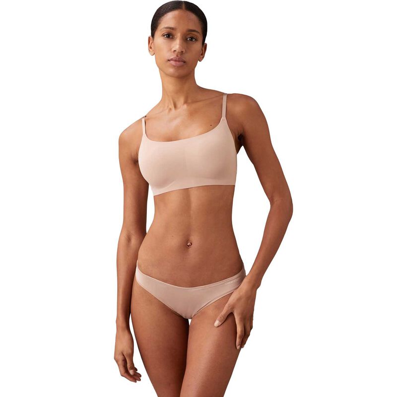 Calvin Klein Invisibles Microfiber Stretch Lght Lined Bralette image number 0