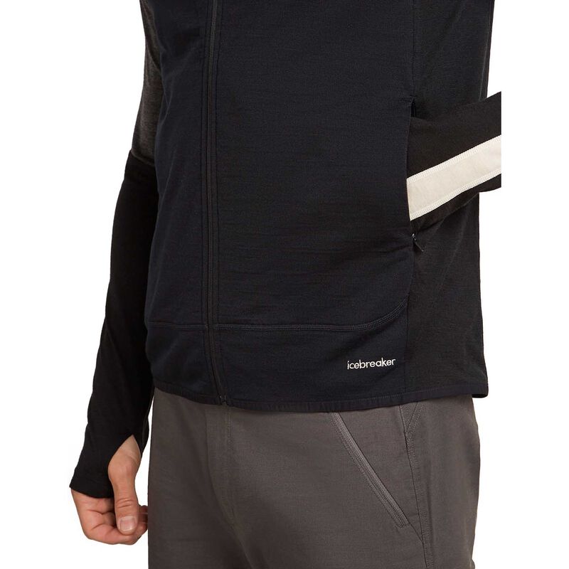 Icebreaker M Merino Blend 300 RealFleece Descender Vest image number 2