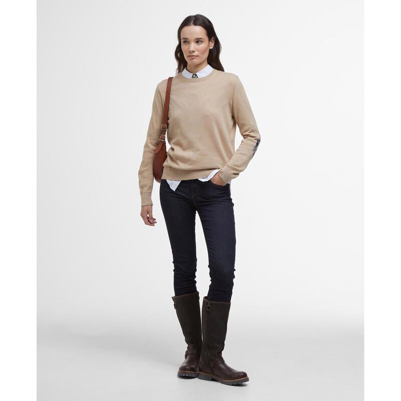 Barbour Lavender Knitted Jumper image number 3