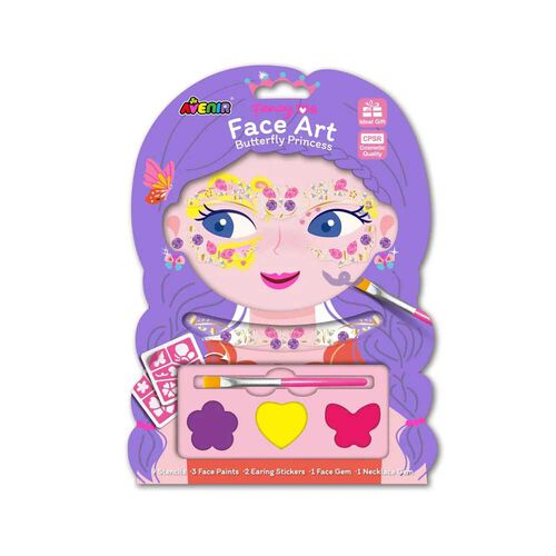 Avenir Face Art Butterfly Princess