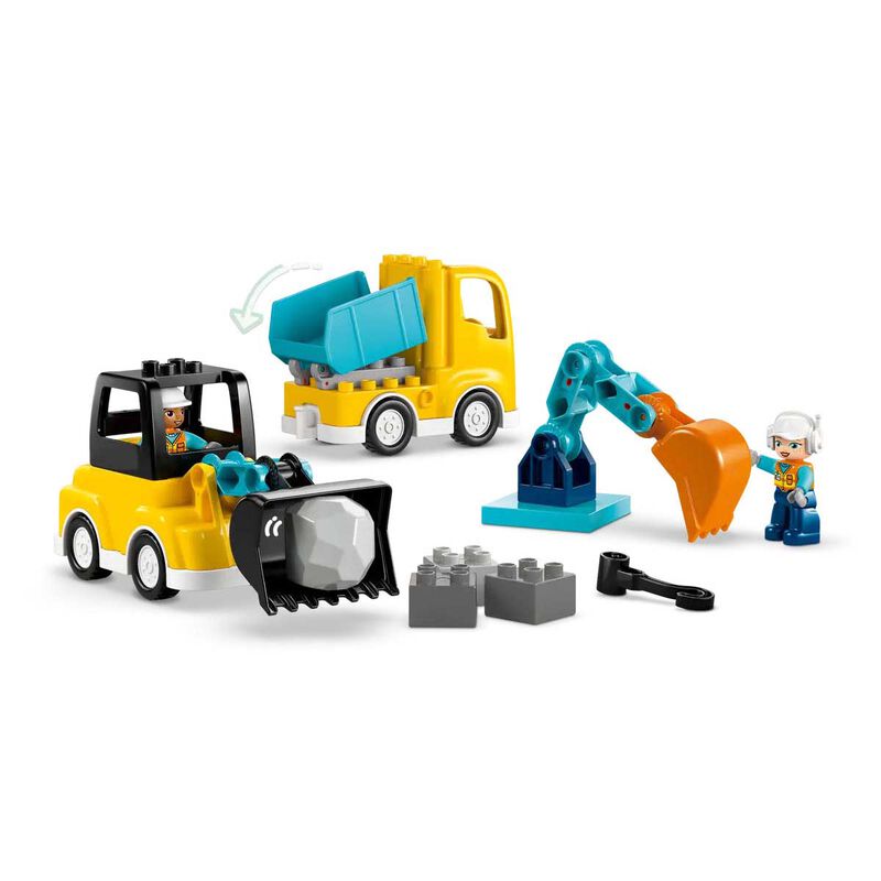 LEGO Duplo 3in1: Construction Vehicles image number 1