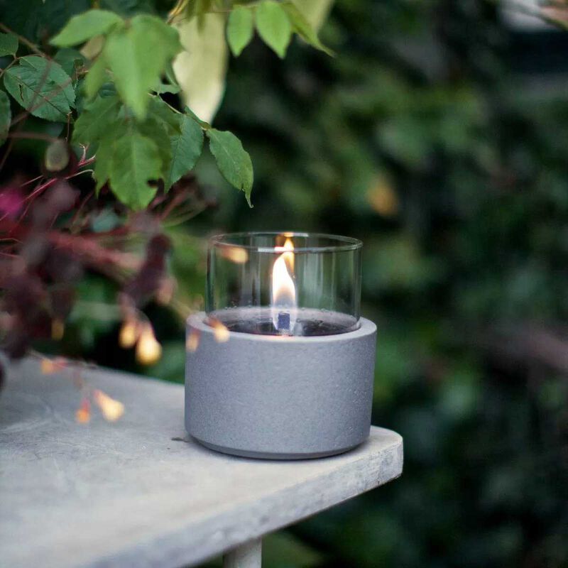 Tenderflame Lilly 12 Candle Concrete image number 1