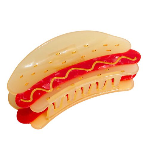 Eat My Socks Hot Dog Hair Claw