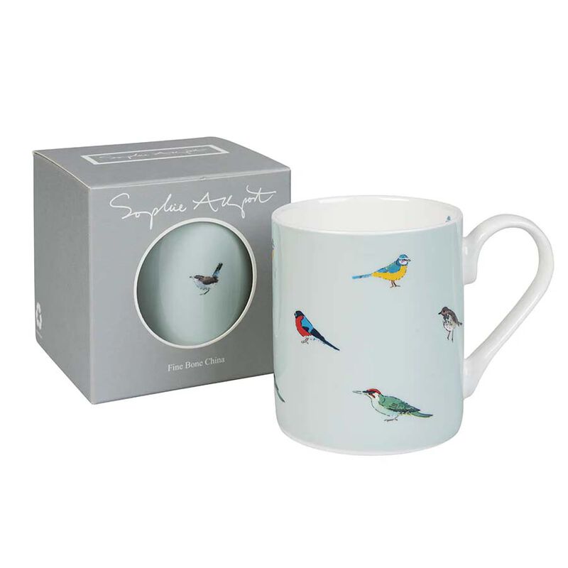 Sophie Allport Mug Standard Garden Birds (Coloured) image number 1