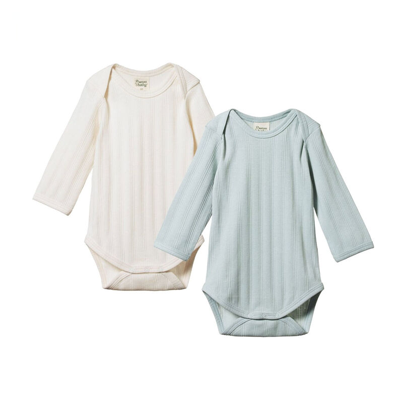 Nature Baby L/S Bodysuit Derby 2 Pack image number 0