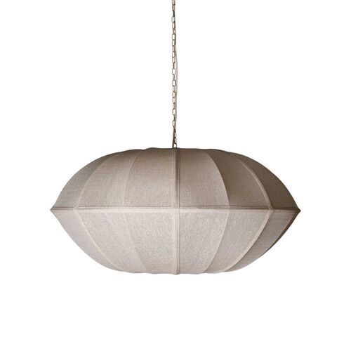 French Country Thea Cloud Pendant Natural 90cm