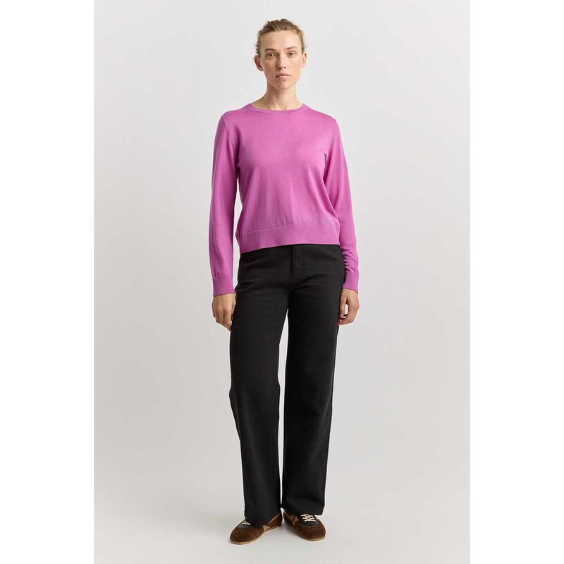 Toorallie Extrafine Knit Crew Jumper image number 3
