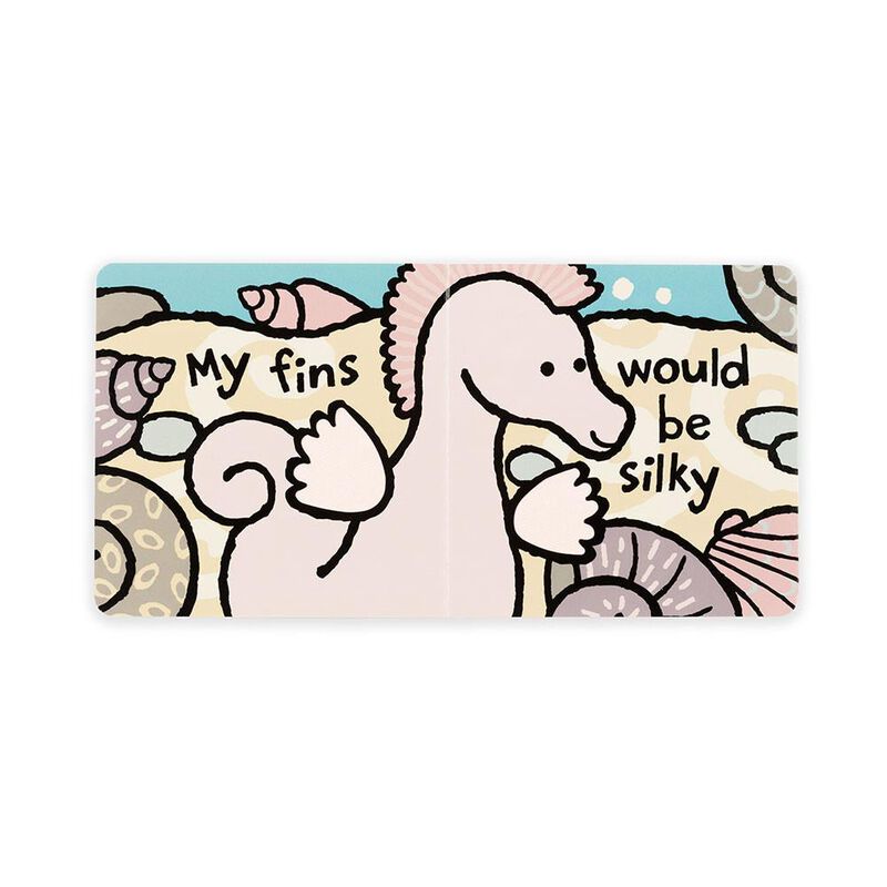 Jellycat If I Were A Seahorse Board Book image number 1