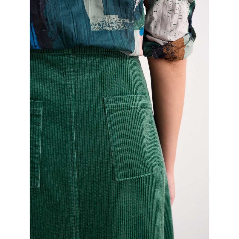 Seasalt Cornwall Window Wren Skirt Dark Forage image number 2