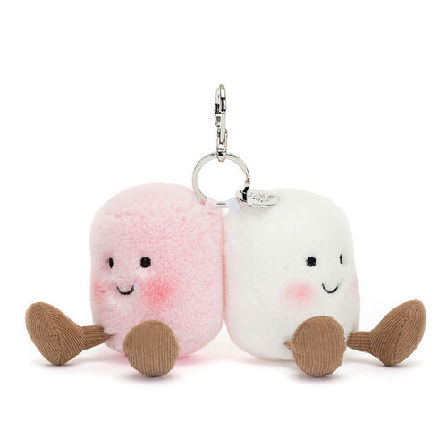 Jellycat Amuseables Pair of Marshmallows - Bag Charm
