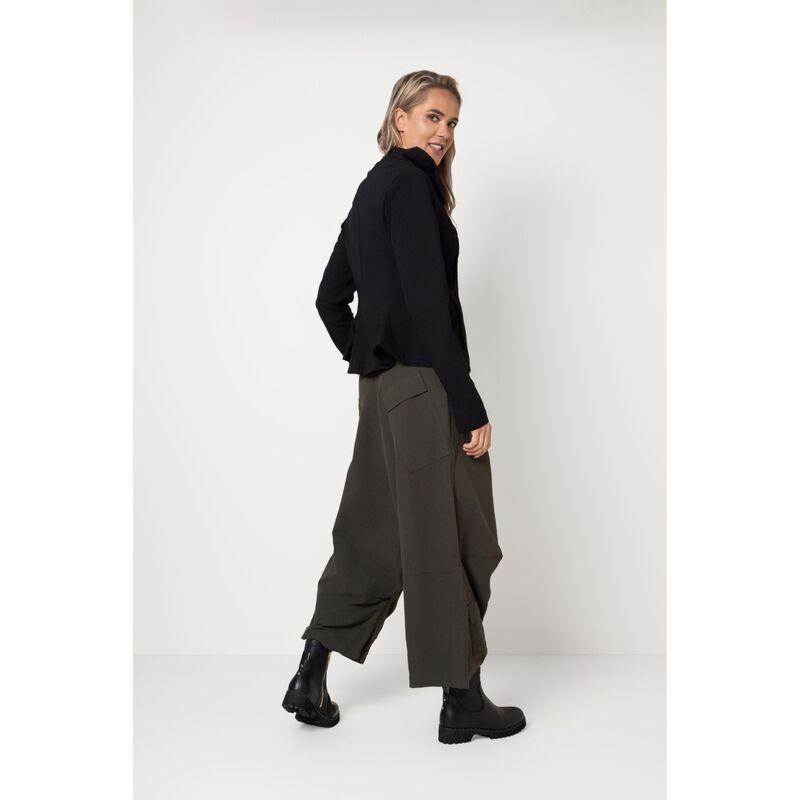 Rundholz Wide Leg Pant With Patch Pockets image number 2