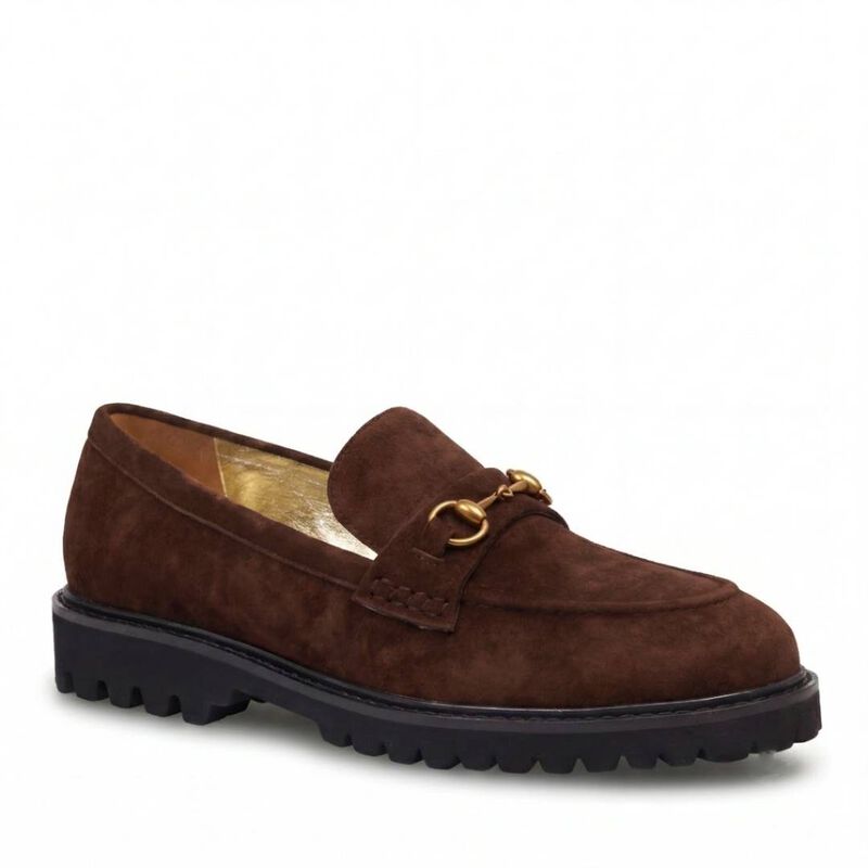 Kathryn Wilson Shandre Loafer Suede image number 3