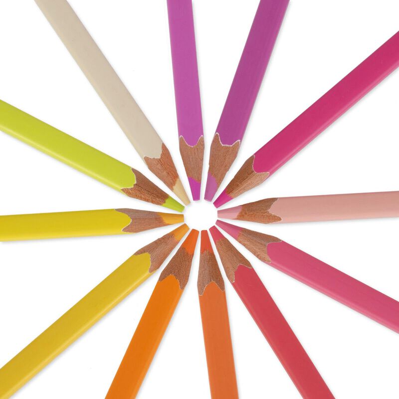 Legami Live Colourfully: Colouring Pencils Set of 12 - Sunset Palette image number 2