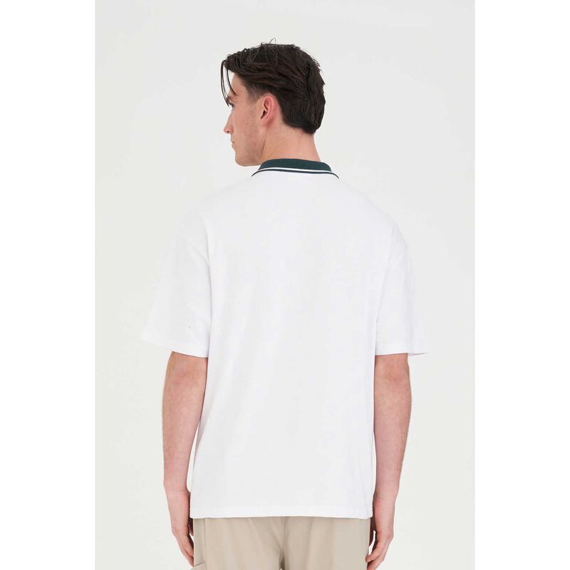 Huffer Golf Check Par Short Sleeve Polo image number 1