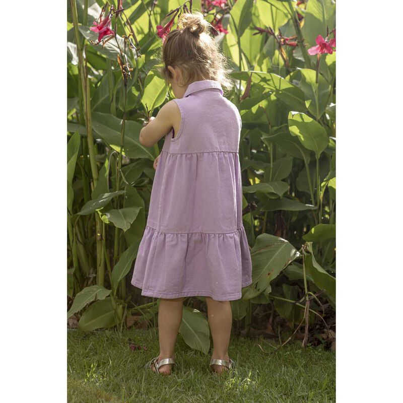 Milky Twill Dress 2-7Y image number 3