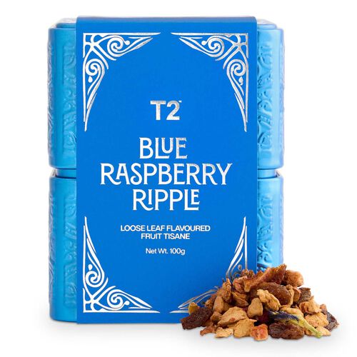 T2 Blue Raspberry Ripple 100g Loose Leaf Feature Tin