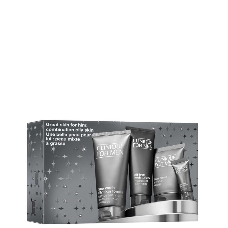 Clinique Great Skin For Him: Oily Combination Christmas Gift Set image number 2