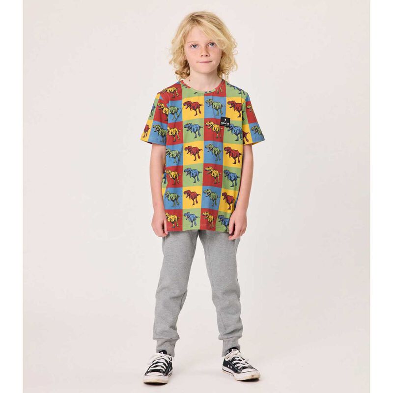 Radicool Dude Dino On Repeat Tee image number 1