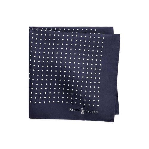 Polo Ralph Lauren Polka-Dot Silk Pocket Square