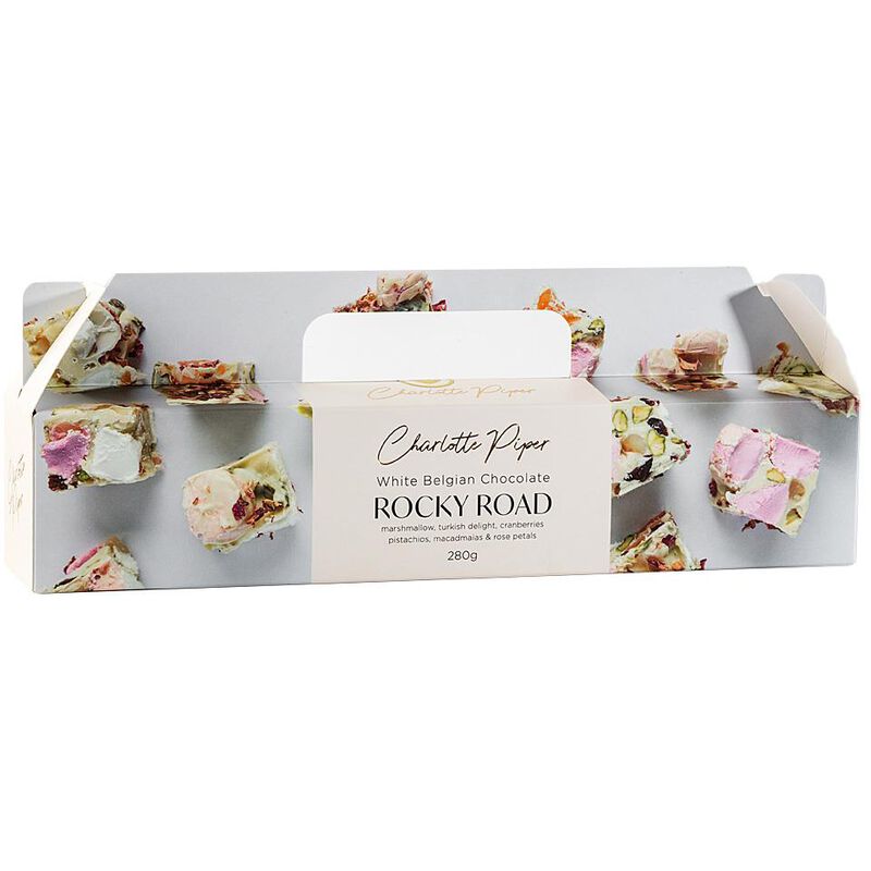 Charlotte Piper Rocky Road Box White Chocolate 280g image number 0