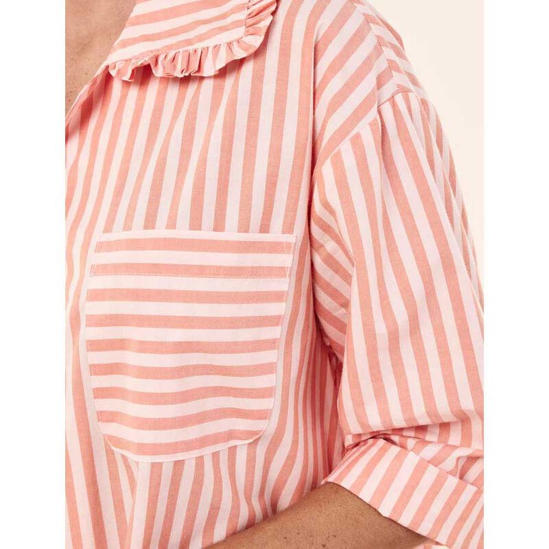 Papinelle Butterscotch Stripe Nightshirt image number 2