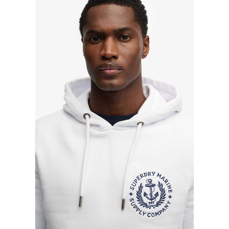Superdry Lo-Fi Dockside Emblem Hood image number 2