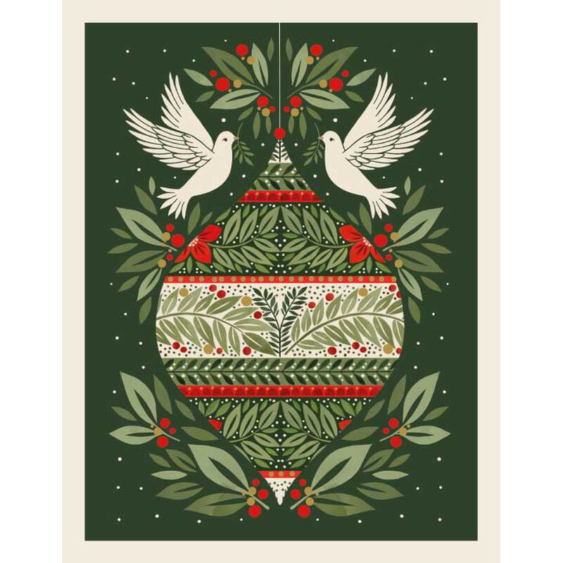 Image Gallery Greensleeves Christmas Card Trio Box of 12 image number 1