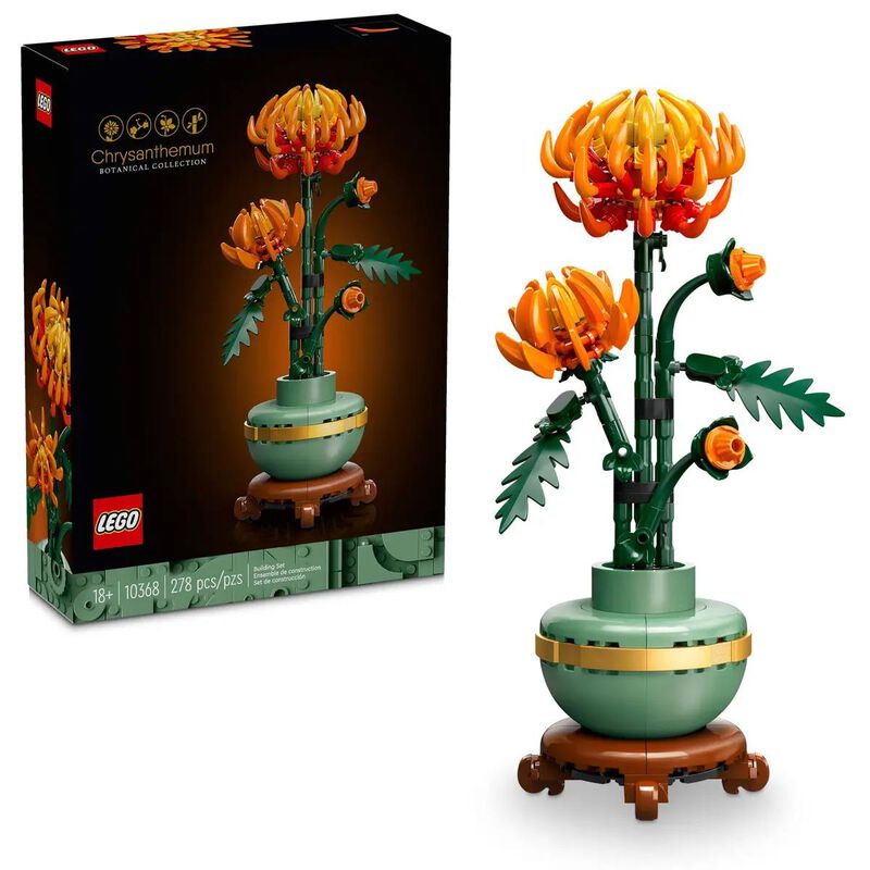 LEGO Icons Chrysanthemum image number 0