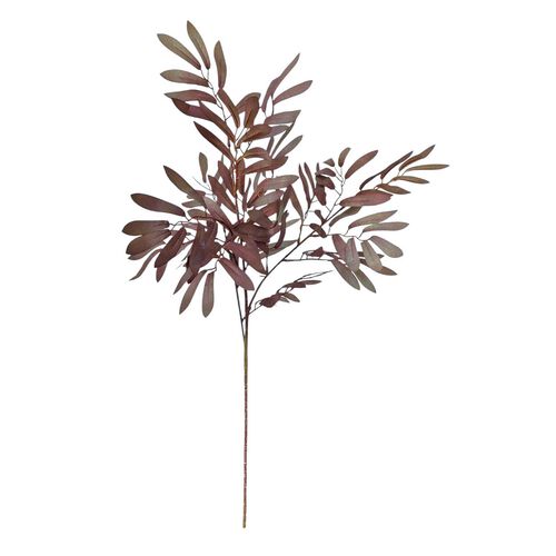 Alison's Acquisitions Ruscus Leaf Spray - Burgundy