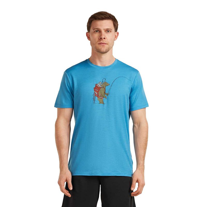 Icebreaker M Merino 150 Tech Lite SS Tee Bear Catch image number 0