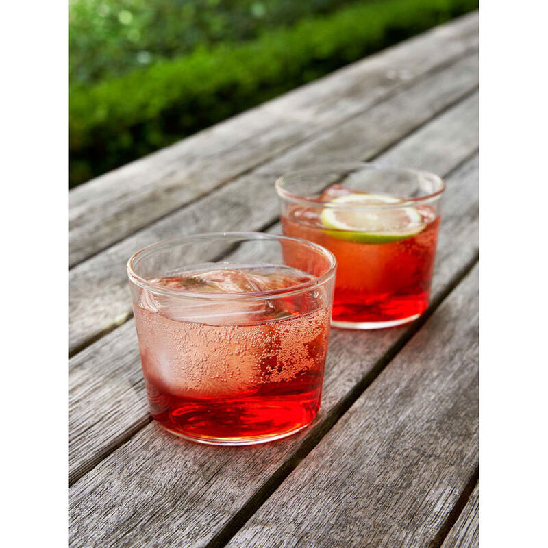 Città Glass Tumbler Set Of 4 Clear 250ml 8.3cmdiax6.5cmh image number 1