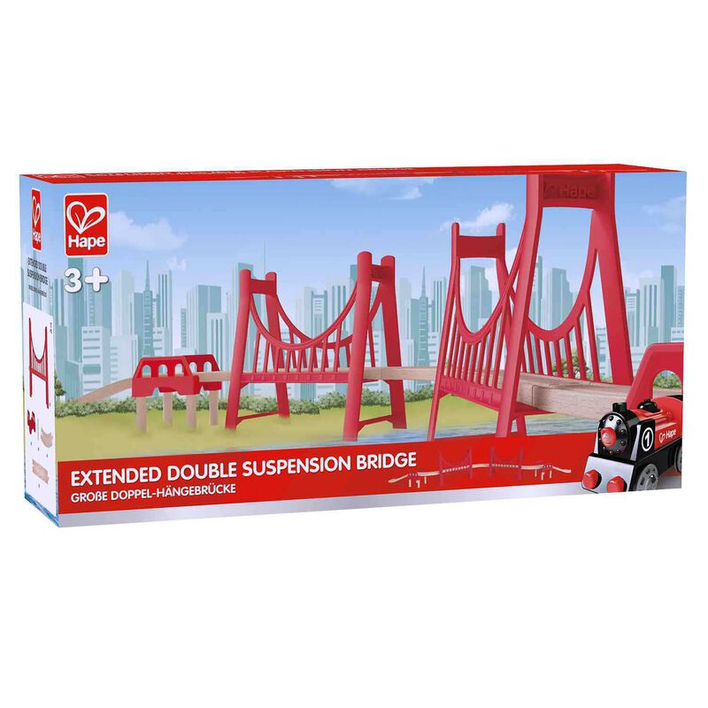 Hape Extended Double Suspension Bridge image number 2