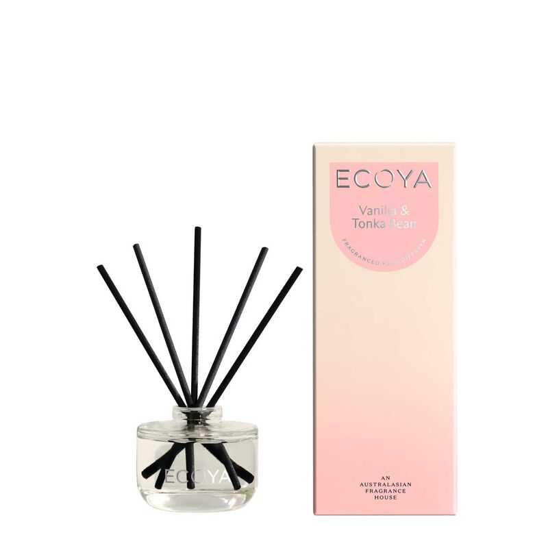 ECOYA Mini Reed Diffuser Vanilla & Tonka Bean 50ml image number 0