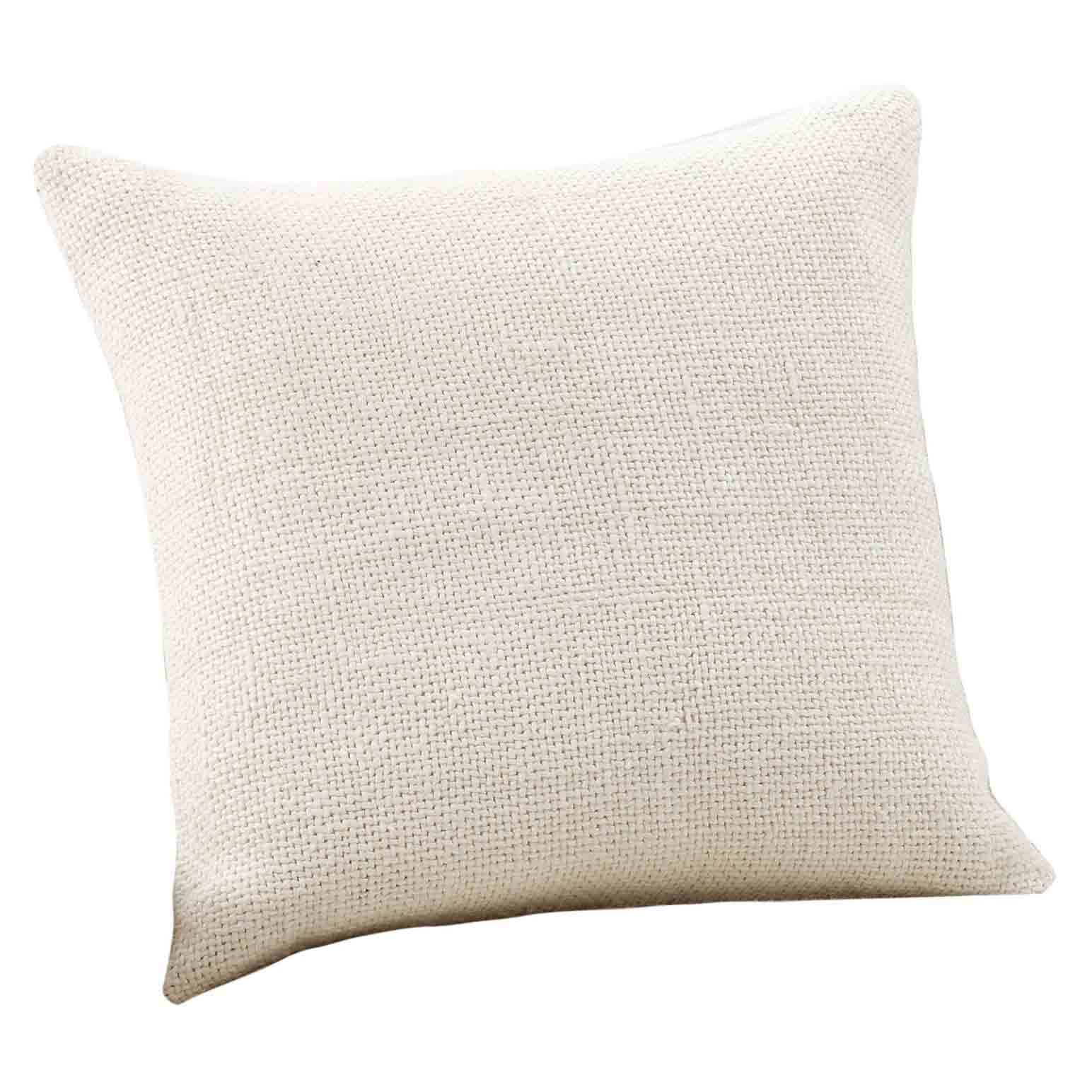 Faye textured linen pillow cover online