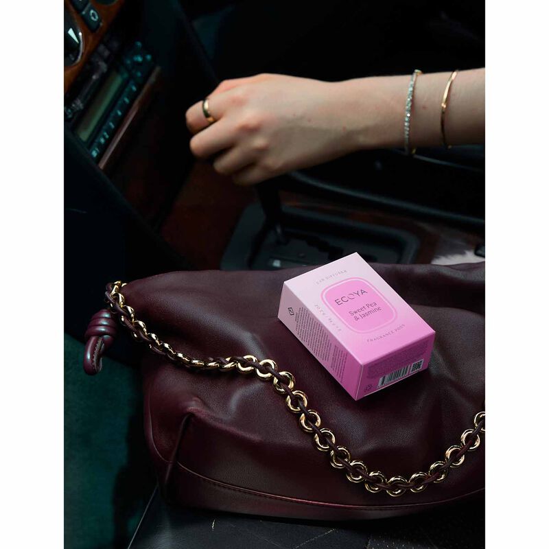 ECOYA Sweet Pea & Jasmine Car Diffuser Fragrance Pods image number 1