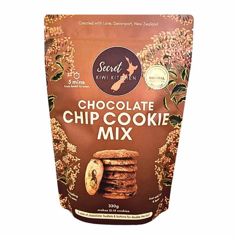Secret Kiwi Kitchen Chocolate Chip Cookie Mix 330g image number 0