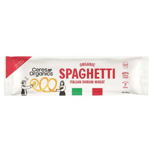 Ceres Organics Spaghetti Wheat Pasta 400g