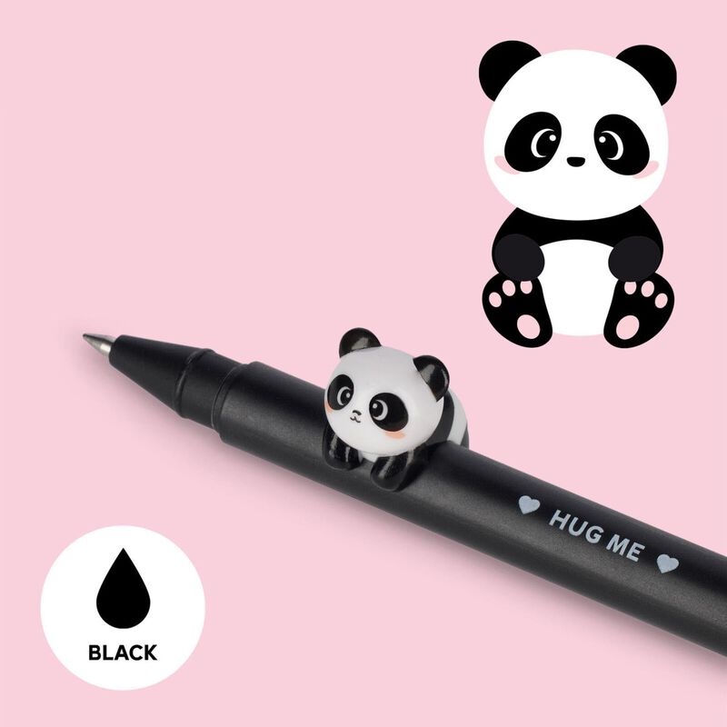Legami Lovely Friends Gel Pen - Panda image number 1