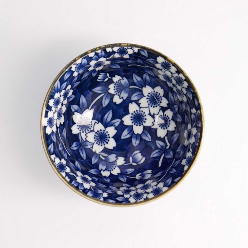 Tokyo Design Studio Tokyo Blue Sakura Mixed Bowl 12x6.5cm image number 1