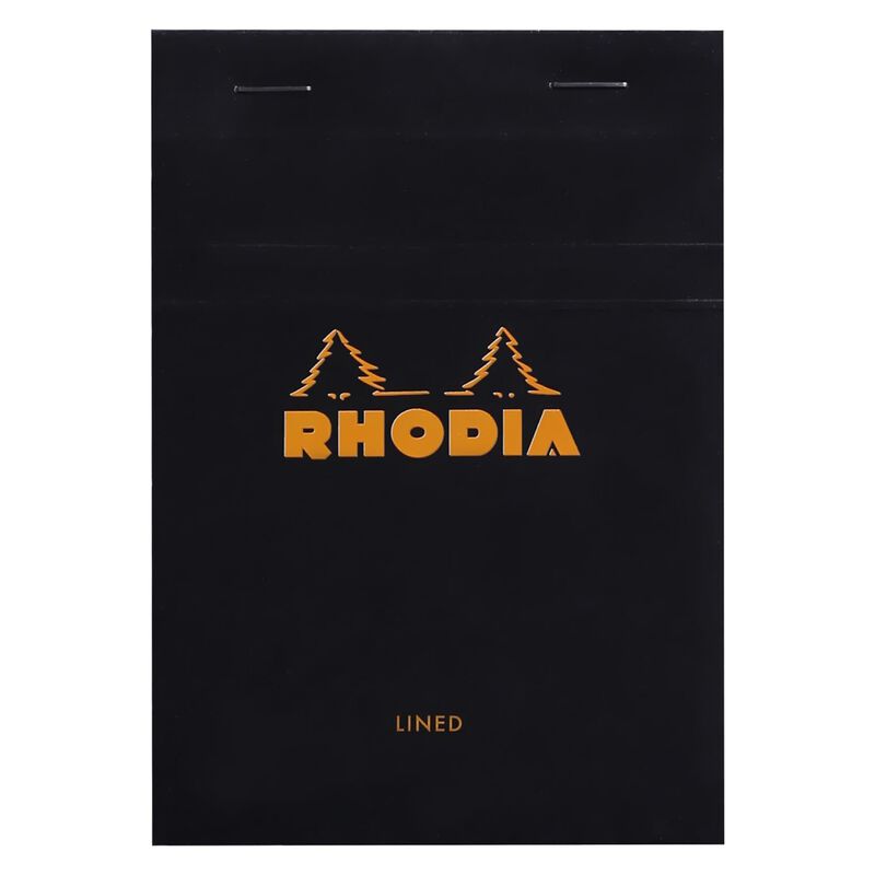 Rhodia Bloc Pad No. 13 A6 Lined Black image number 0