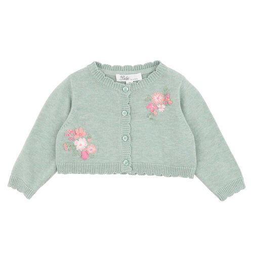 B&eacute;b&eacute; Chelsea Hand Embroidered Cardi