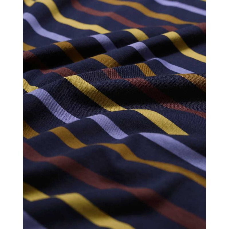 Seasalt Cornwall Sailor Shirt Quad Breton Bilberry image number 3