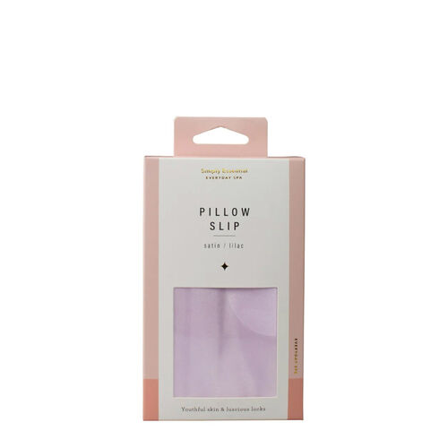 Simply Essential Satin Pillow Slip - Lilac