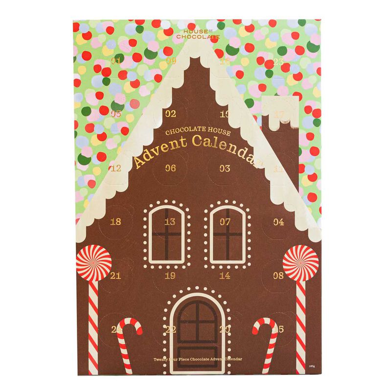 House of Chocolate 24 Piece Chocolate Advent Calendar Spotty image number 0