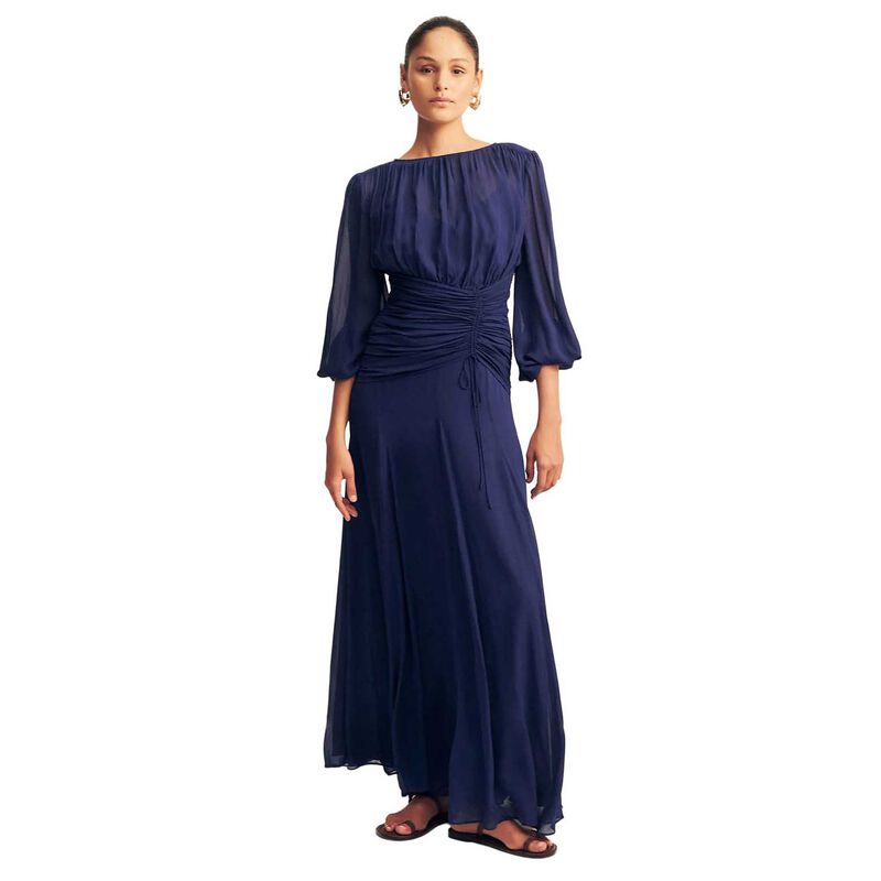Shona Joy Romy High Neck Balloon Sleeve Maxi Dress image number 0