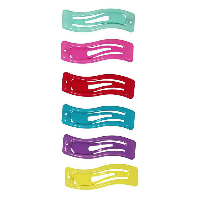 Pink Poppy Rainbow Hair Clips image number 0