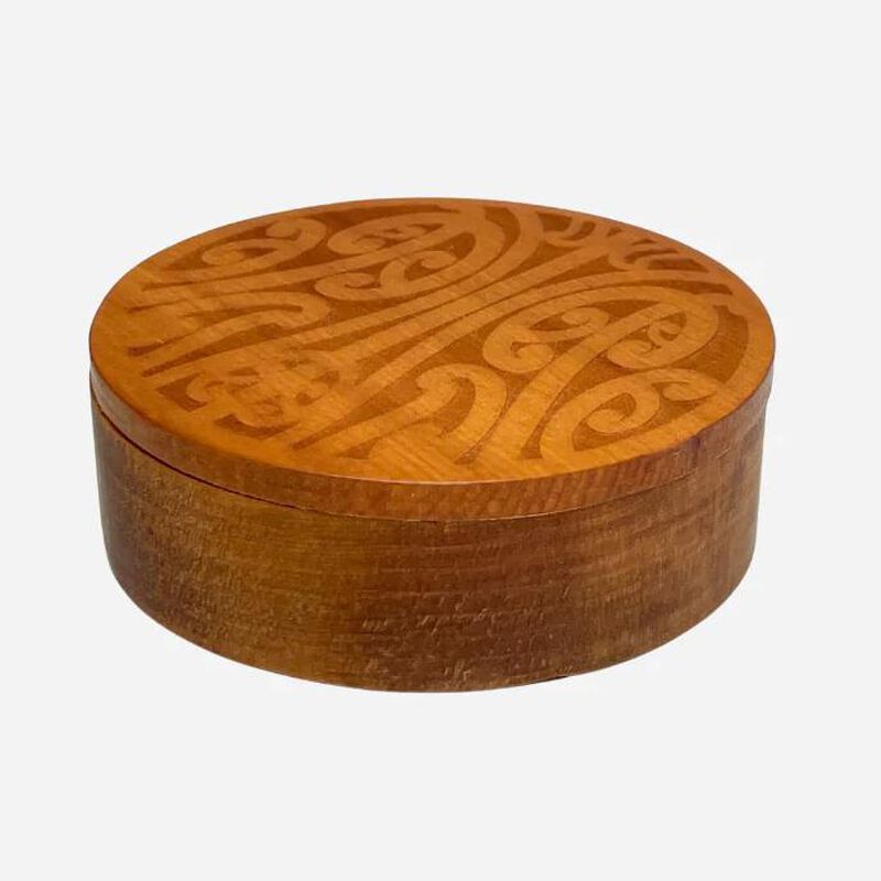 Revolution Aotearoa Papa Huia Mangopare Wooden Keepsake Box image number 1